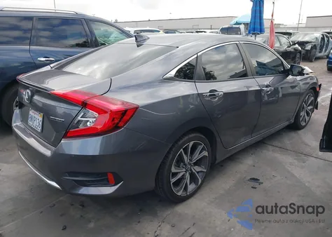 2020 Honda Civic Touring из США, поврежденный, VIN 19XFC1F95LE200882